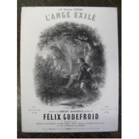 GODEFROID Félix L'Ange Exilé Chant Piano ca1855