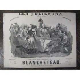 BLANCHETEAU Les Folichons Piano XIXe