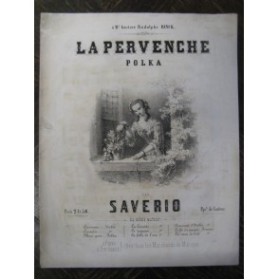 SAVERIO La Pervenche Piano XIXe