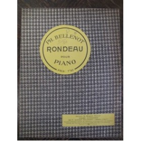 BELLENOT Ph. Rondeau Piano 1927