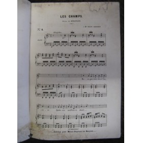 GOUNOD Charles Vingt Mélodies Chant Piano XIXe