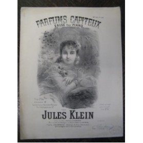 KLEIN Jules Parfums Capiteux pour Piano XIXe