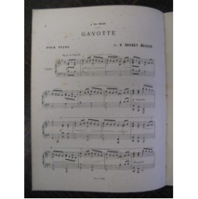 BARBET-MASSIN Roger Gavotte Piano XIXe
