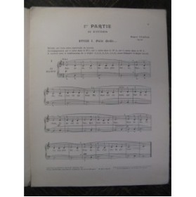 VUATAZ Roger 36 Etudes vol 1 Piano 1932