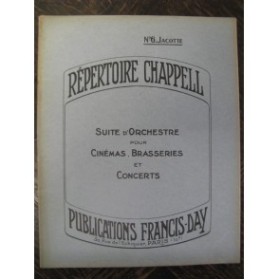 MONTAGUE PHILLIPS Jacotte Orchestre 1928