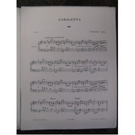LACK Théodore Cabaletta Piano 1884