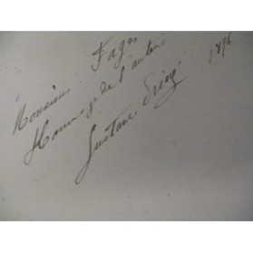 PRIORÉ Gustave Rose Violon Piano 1896