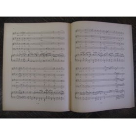 BACH J. S. Cantate Pentecôte Chant Piano 1947