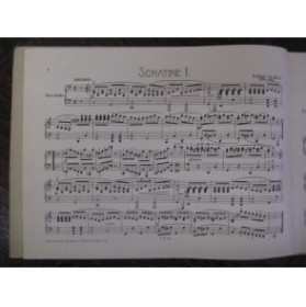 DIABELLI A. Sonatines Piano 4 mains
