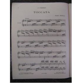 PASCAL Claude Toccata Piano 1962