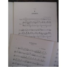 POPPER David Adagio Violon Piano 1877
