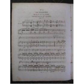 AUBER D. F. E. La Fiancée No 1 Ballade 1828