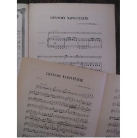 CASELLA César Chanson Napolitaine Violon Piano