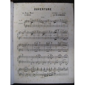 RECUEIL de Pièces pour Piano à 4 mains XIXème siècle