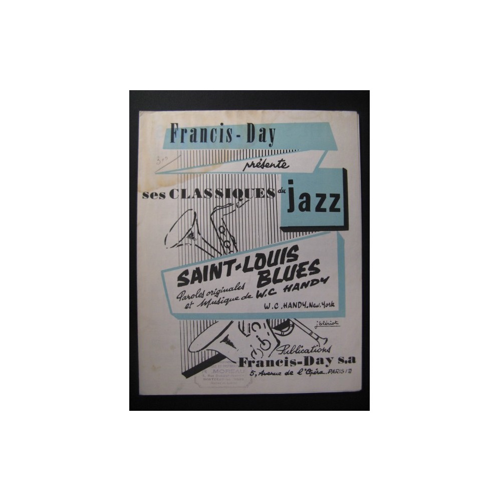 Saint-Louis Jazz W. C. Handy Chant Piano