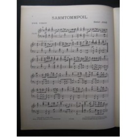 JOSÉ Henri Sammtommpoil Piano 1920