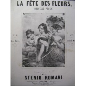 ROMANI Stenio La Fête des Fleurs Piano XIXe