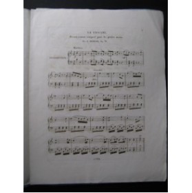 REDLER G. La Cascade Piano ca1845