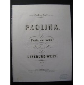 LEFÉBURE-WÉLY Paolina Piano 1854