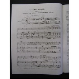 L'ÉPINE Ernest Le Cœur au Pays Chant Piano ca1850