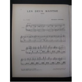 EWERS Richard Les Deux Marthe Piano 1905