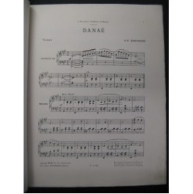 BREUSKINE G. F. Danaé Piano 1902
