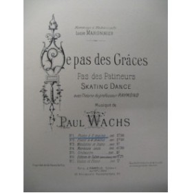 WACHS Paul Le Pas des Grâces Piano