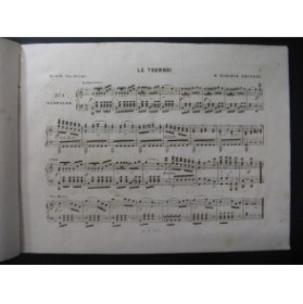 BOHLMAN SAUZEAU Henri Le Tournoi Piano 1850