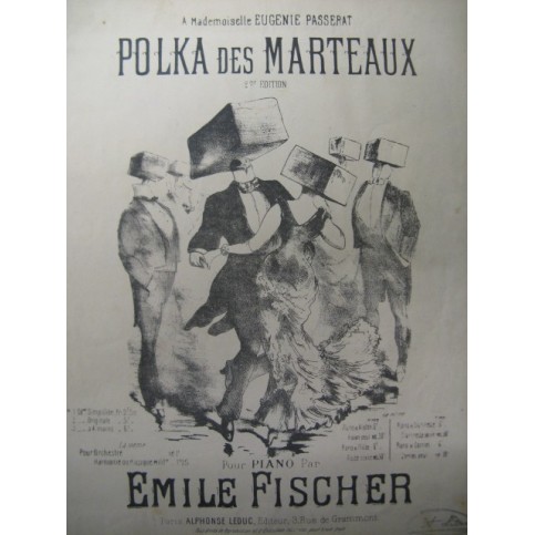 FISCHER Emile Polka des Marteaux Piano
