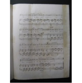 BONOLDI F. Courage Pauvre Mère Chant Piano ca1850