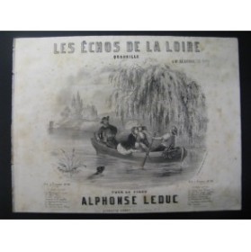LEDUC Alphonse Les Echos de la Loire Piano 1858