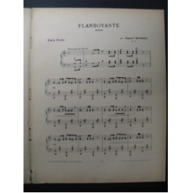 DUPONT Auguste Flamboyante Piano XIXe
