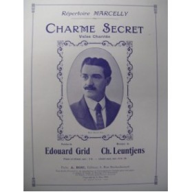 LEUNTJENS Ch. Charme Secret Chant Piano 1912