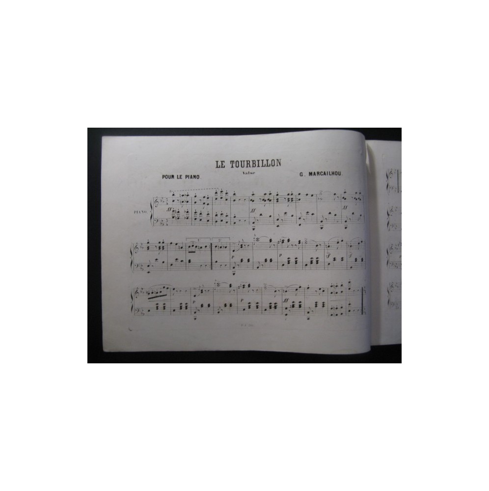 MARCAILHOU G. Le Tourbillon Piano ca1850
