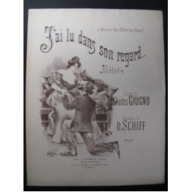 SCHIFF O. J'ai lu dans son regard Chant Piano 1898