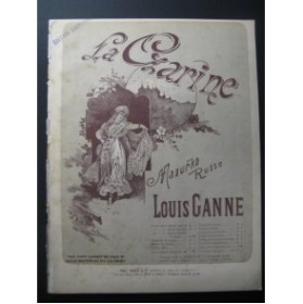 GANNE Louis La Czarine Piano 1891