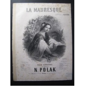 POLAK N. La Mauresque Piano ca1858