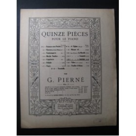 PIERNÉ Gabriel Cache-cache Piano 1886