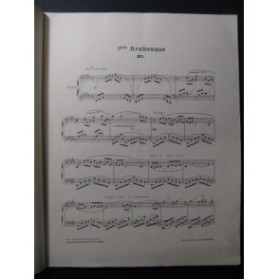 DEBUSSY Claude Album de 6 Morceaux Piano 1911