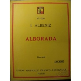 ALBENIZ Isaac Alborada Piano