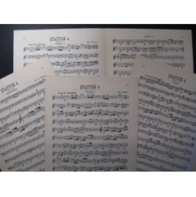 MOZART W. A. Quatuor No 4 B dur Violon Alto Violoncelle