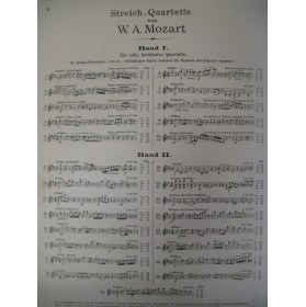 MOZART Wolfgang Amadeus Quatuors Intégrale Violon Alto Violoncelle