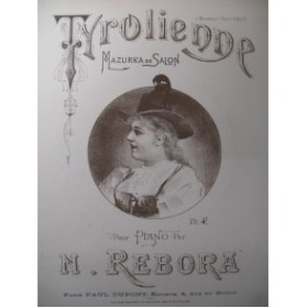 REBORA N. Tyrolienne Piano