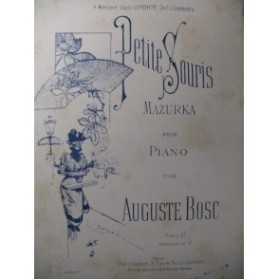 BOSC Auguste Petite Souris Piano XIXe