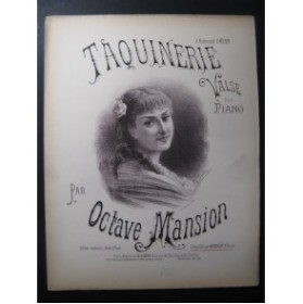 MANSION Octave Taquinerie Piano XIXe