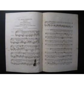 PANSERON Auguste La Jeune Orpheline Chant Guitare ca1830