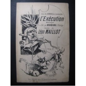MAILLOT Léon L'Exécution Monologue XIXe