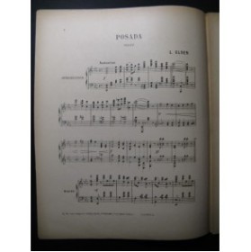 ELSEN L. Posada Piano 1889