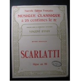 SCARLATTI D. Sonate No 46 Piano ca1915