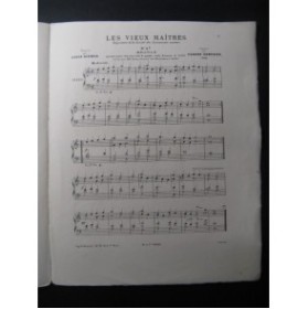 GERVAISE Claude Branle Piano 1896